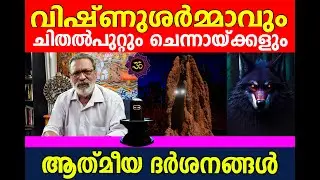 വിഷ്ണുശർമ്മാവും/ചിതൽപ്പുറ്റ് /ചെന്നായയും-വാല്മീകം-രഘുനാഥൻ നായരുടെ ആത്മീയ യാത്രകൾ,അനുഭവങ്ങൾ.  PART 15