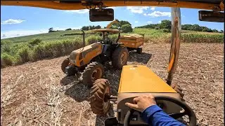 Segundo dia fazendo silagem 