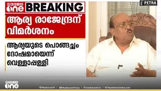 'ആര്യയുടെ പൊങ്ങച്ചം തിരുവനന്തപുരത്ത് ദോഷമായി... അധികാരത്തിലിരിക്കുന്നവർക്ക് വിനയമല്ലേ വേണ്ടത്'
