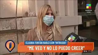 Claudia Font&aacute;n habl&oacute; en Intrusos tras su esc&aacute;ndalo en MasterChef