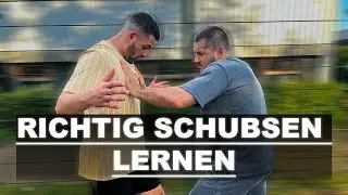 Die perfekte SCHUBSTECHNIK! 💯 Ultimative SELBSTVERTEIDIGUNG 🔥