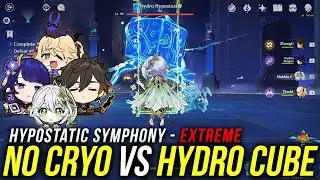 Extreme Hypostatic Symphony: Hydro Hypostasis &mdash; Under 1min, No Cryo, No food buffs [Genshin Impact]