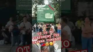 TAIWAN NO PLACEMENT FEE ASE CHUNGLI KABAYAN #factoryworkerintaiwan #taiwan #taiwanfactoryworker #ofw
