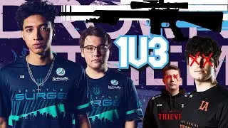 INSANE! Sib Quick Scope's 1v3 100T Envoy Octane Kenny Drazah! Kar98 Sniper! (CDL 2022 HIGHLIGHTS)
