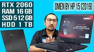 Laptop Gaming RTX 2060 & Core i7-9750H Murah Banget: Review Omen by HP 15 (2019) - Indonesia