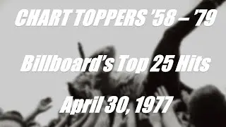 TOP 25 BILLBOARD HITS April 30 1977 🎶