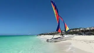 Valentin Perla Blanca, Cayo Santa Maria Cuba - August 2025 - View from the beach