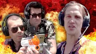 Hands-on with Recoil AR Laser Tag! IGN vs Jason Mewes