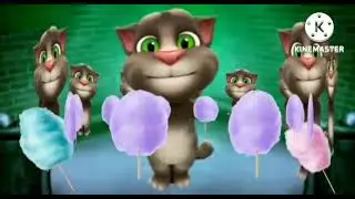 Talking tom billu colourful cotton candy funny video || Ep-18
