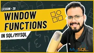Master Sql Window functions with Aggregate Fun & Over, Partitions, Order By, Row, Rank, Lead, Lag