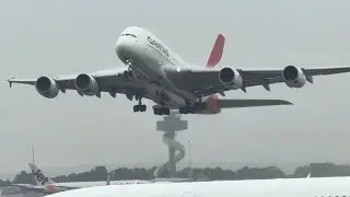 *LOUDEST A380 TAKEOFF EVER!* ROLLS ROYCE ROAR (Sydney Airport) 21/3/25