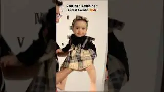 Baby Dancing & Laughing 😍💃 | Jasmin Baby Funny Moments #funnybaby #cutebabyvideos #babydance