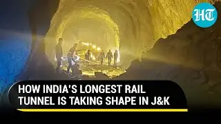 India&rsquo;s longest rail tunnel in Kashmir connected; Railways makes a major breakthrough