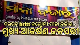 ବରଗଡ଼ Britt କଲୋନୀ ମୀନା ବଜାର Nov 2025 ll Baragad Britt Colony Mina bazar Nov -Dec 2025