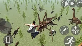 Indian Bike Driving 3D ❌⛔👺👹😭 Franklin Jurassic Jungle T-Rex Khatma Kar Diya 