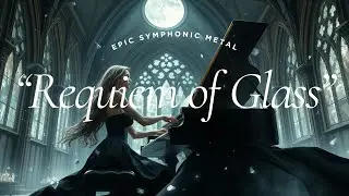 REQUIEM OF GLASS | Epic Symphonic Metal (Female Vocals, Piano Solo, Gothic Atmosphere)