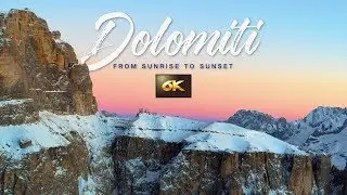 Dolomiti Ep. 008 | FROM SUNSET TO SUNRISE. A 6K Ultra HD Drone Video
