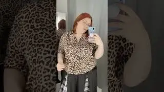 H&M in the fitting room | Trying on size XL in H&M #plussize