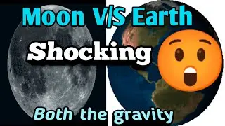 Gravity between earth and moon by easy explanation by spreading knowledge.