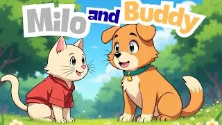 This Fluffy Cat Learns the Power of Friendship! | A Heartwarming Story for Kids🐾