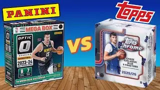 WE GOT A REDEMPTION?! Topps vs Panini NBA Mega Box Battle!