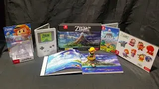 Unboxing: The Legend of Zelda - Links Awakening - Limited Edition for Nintendo Switch + Link Amiibo