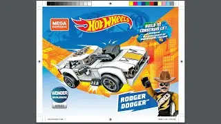 Rodger Dodger Instructions | Hot Wheels | Mega Bauanleitung | GYG33 | MEGA Construx Anleitung Manual