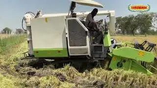 Best Harvester Combine Gurunanak Agriculture India Pvt Ltd Chain System, Made in India