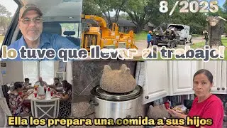 ESTE TRABAJO ES PESADO PERO SI SE PUEDE ASER |LA JEFA ASE UN RICO GUISADO PARA SUS HIJOS|VIDEO‼️