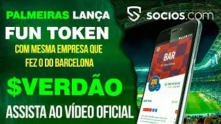 PALMEIRAS LAN&Ccedil;A FUN TOKEN COM A MESMA EMPRESA QUE FEZ PARA BARCELONA E PSG l ASSISTA V&Iacute;DEO OFICIAL