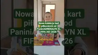 Nowa kolekcja kart piłkarskich od Panini ADRENALYN XL FIFA 365 2026 #panini2026  #paniniadrenalynxl