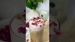 Iced Rose Cardamom Latte | Floral, Spiced & Perfectly Refreshing #latte #icedcoffee #coffeelover