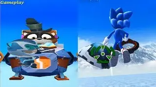 Talking Tom Hero Dash New Update 2020 -SUPER TOM Ice Bolt Tom VS  Sonic Dash -TEEN SONIC Boss Fight