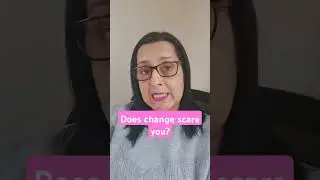 Does change scare you? Mindset tip. #fearofchange #mindset #goals