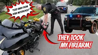 I GOT PULLED OVER ON GOLD DIGGER AND THIS HAPPENED... *NOT GOOD*