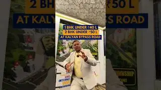 Thane-Kalyan Bypass Township | 1 & 2 BHK Under ₹50 Lakh | 40 Acre Mega Project