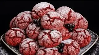 Ein zartes Plätzchen zum Tee! Weihnachtsdessert in 5 Minuten! Lecker und einfach!
