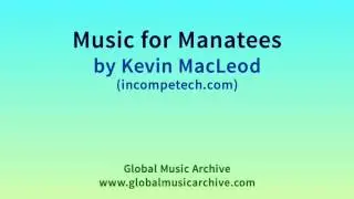 Music for Manatees by Kevin MacLeod 1 HOUR
