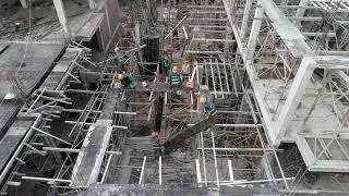 WOW | DRONE SHOT | CONSTRUCTION IN PROGRESS #Architecture #Construction #Architects #Civil #Engineer