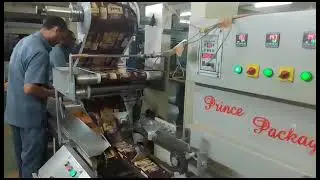 rusk packaging by prince packaging machine  (2line 60p k t pr mint)