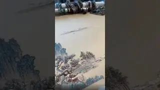 Chinese embroidery Chinese landscape painting