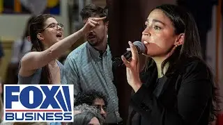 'YOU'RE A LIAR!': AOC shamed by protester during chaotic town hall