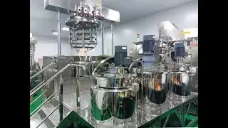 300L vacuum toothpaste making machine