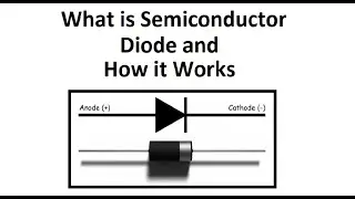 What is Semiconductor Diode and How it Works in Forward Biased and Reverse Biased in Urdu/Hindi.