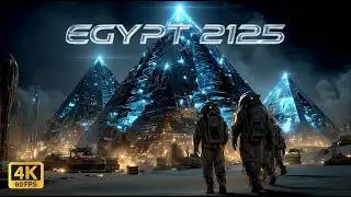 EGYPT 2125: Inside a Futuristic Sci-Fi World | AI Art Vision of the Future (4K)