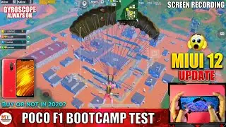 Poco F1 Pubg Bootcamp Test After Miui 12 Update Full Review|poco f1 pubg test|poco f1 pubg gameplay