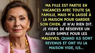 Ma fille est partie en voyage et m’a laissé le chien — je me suis offert   Maldives