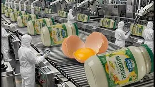 Inside the Largest U.S. Mayonnaise Factory &ndash; Full Process