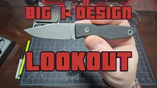 @bigidesign Lookout - Better than I could have imagined! Excellent EDC Fixed Blade #edcfixedblade