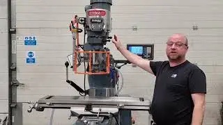 Bridgeport Milling machine with X axis power feed